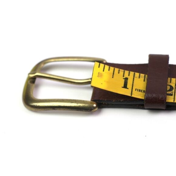 Levi's SADDLE BROWN REAL LEATHER 1 1/8"Wd CASUAL DRESS MEN'S BELT Sz 36/90 (15M - Picture 9 of 12